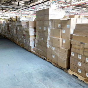 Zapatos mixtos de Target por contenedor