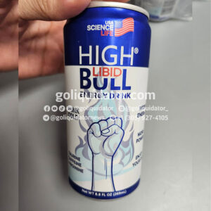 Bebida energizante High Libid Bull por pallet, en liquidación al por mayor.