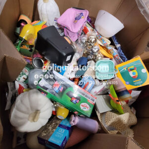 Pallets de mercancía en general para tiendas de descuento (bin stores)