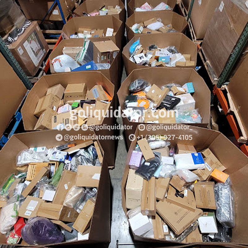 Mercancía en general de Amazon por contenedor