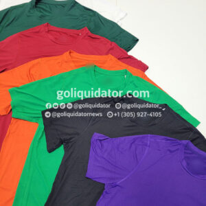 Lotes de camisetas de reconocida marca deportiva sin logo exterior