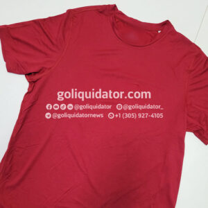 Lotes de camisetas de reconocida marca deportiva sin logo exterior