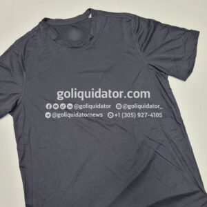 Lotes de camisetas de reconocida marca deportiva sin logo exterior