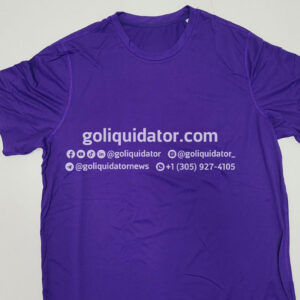 Lotes de camisetas de reconocida marca deportiva sin logo exterior