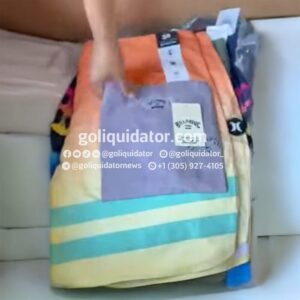 Lote de ropa mixta y accesorios de Roxy, Billabong y Quicksilver