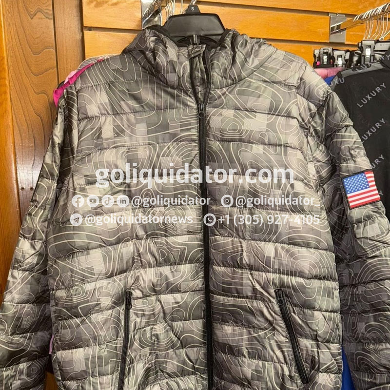 Pallets de chaquetas de invierno para hombre