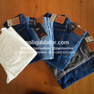 Pequeños lotes de jeans Levi’s para hombre y mujer