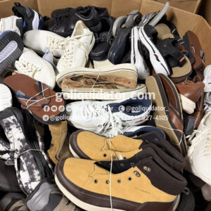 Pallets de zapatos nuevos de grandes marcas