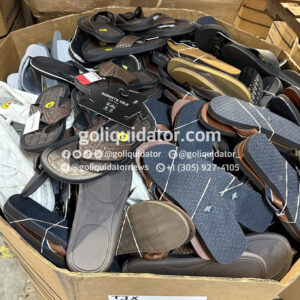 Pallets de zapatos nuevos de grandes marcas