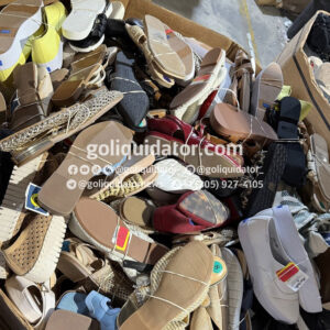 Pallets de zapatos nuevos de grandes marcas