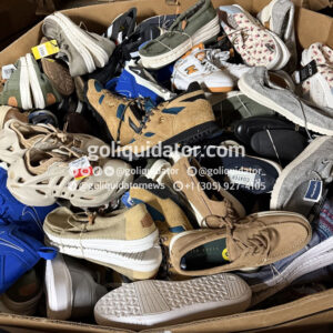 Pallets de zapatos nuevos de grandes marcas