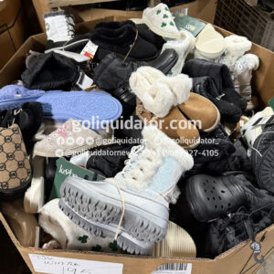 Pallets de zapatos nuevos de grandes marcas