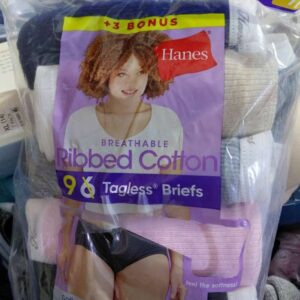 Ropa interior mixta por pallet