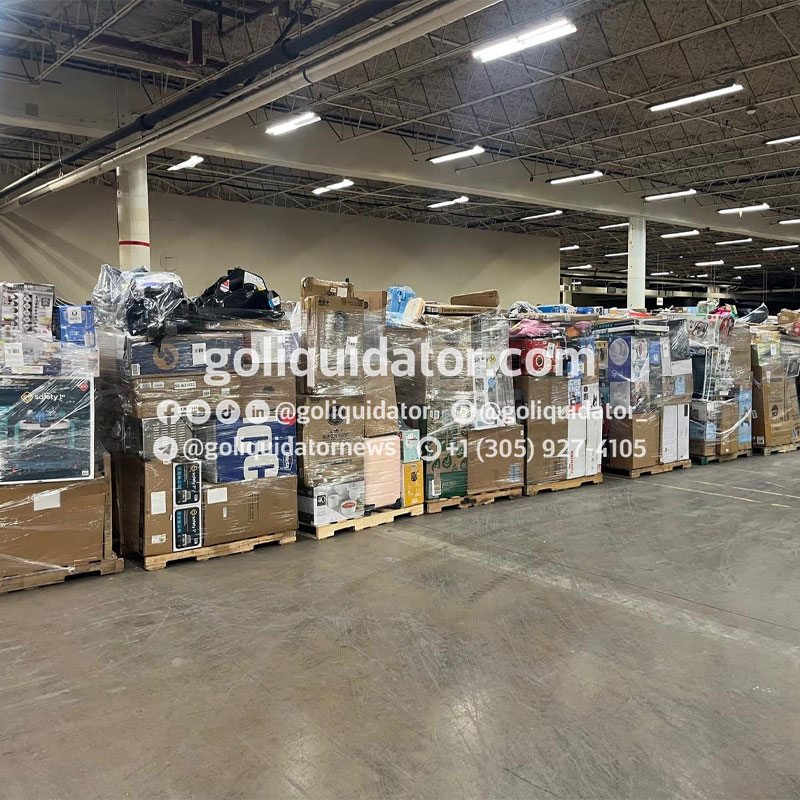 Lote de mercancía en general de tiendas por departamentos