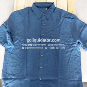 Lote de camisas manga corta (plus size) para hombre