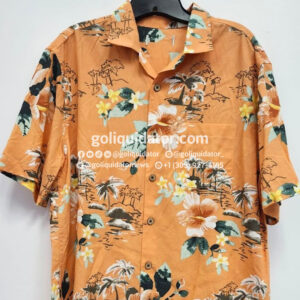 Lote de camisas manga corta (plus size) para hombre