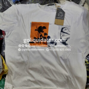 Lote de ropa de una reconocida marca enfocada en el estilo de vida surf