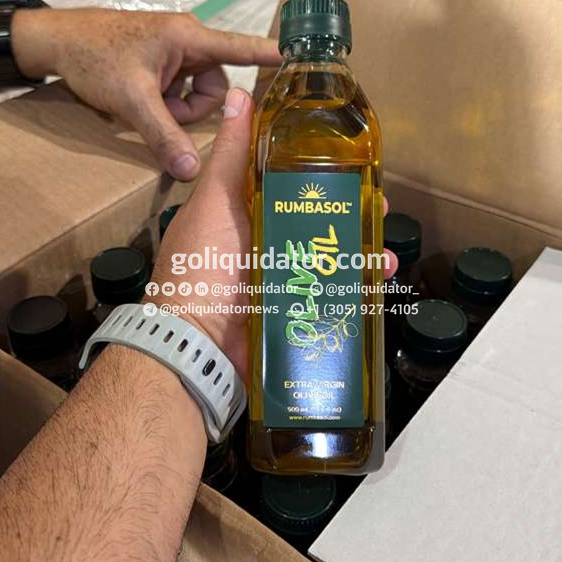 Lote de aceite de oliva virgen extra marca Rumbasol