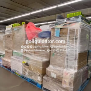 Pallets de mercancía en general de Target