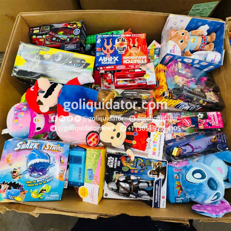 Pallets de juguetes de Target