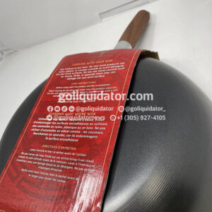Lotes de woks antiadherentes de 12 pulgadas