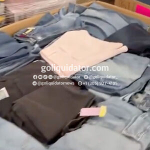 Pallets de ropa Denim premium de tiendas Target