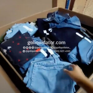 Pallets de ropa Denim premium de tiendas Target