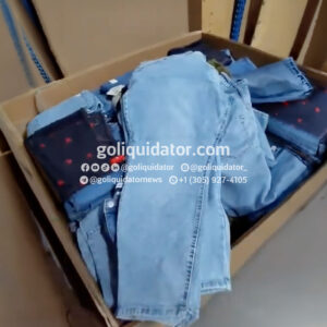 Pallets de ropa Denim premium de tiendas Target