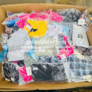 Pallets de ropa mixta de Walmart