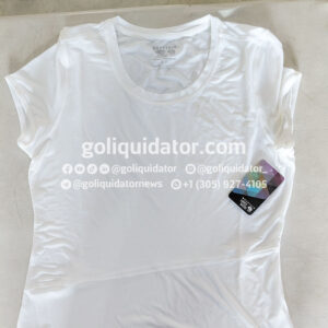 Lote de camisetas deportivas blancas para mujeres