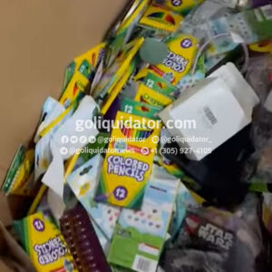 Pallets de mercancía en general para tiendas de descuento (bin stores)