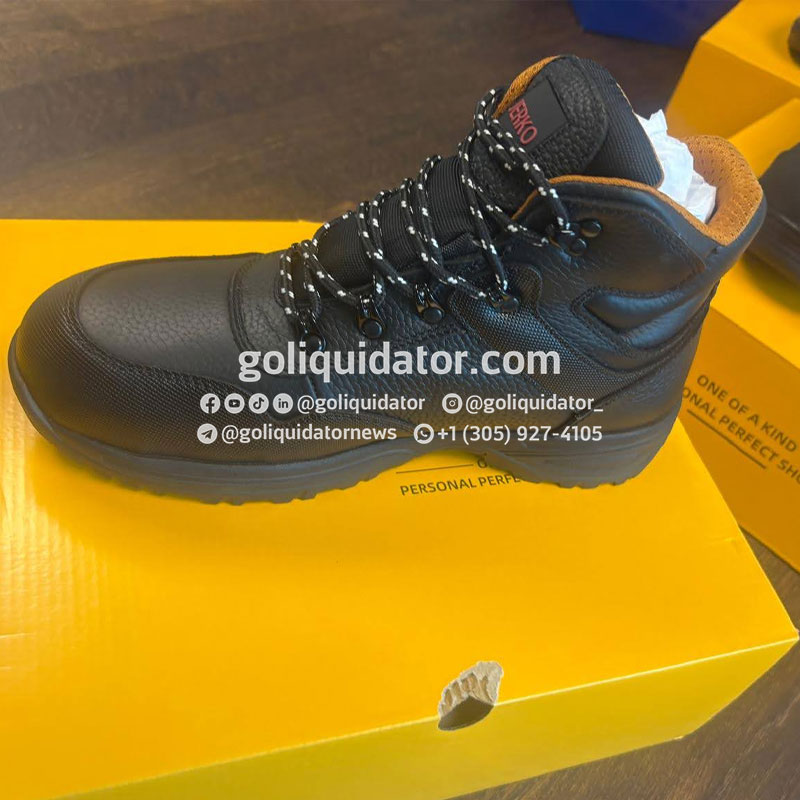 Lotes de botas de trabajo Jerko con punta de acero