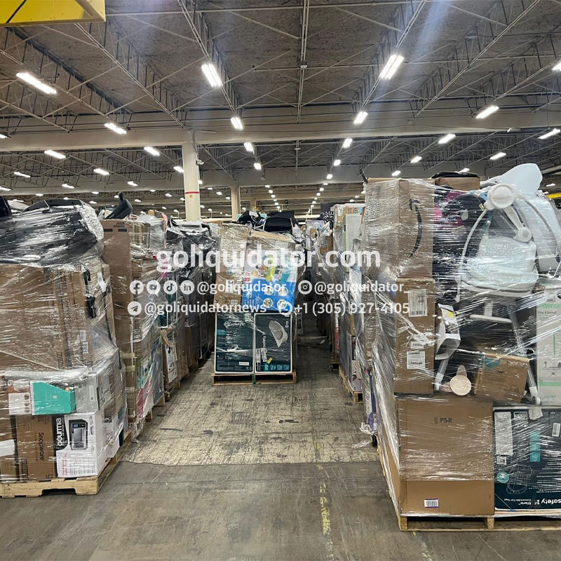 Lote de mercancía en general de tiendas por departamentos