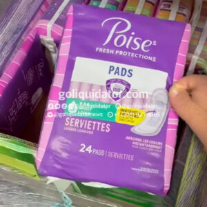Lote de toallas sanitarias, tampones y productos para la incontinencia femenina
