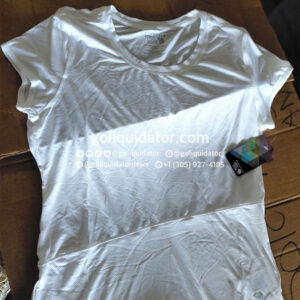 Lote de camisetas deportivas blancas para mujeres