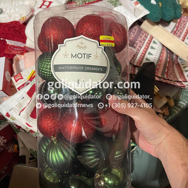 Lote de artículos de navidad de Kohl's