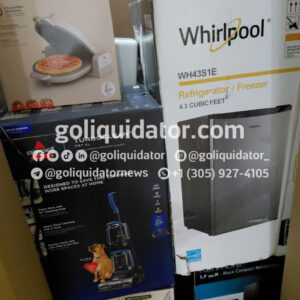 Pequeños electrodomésticos por contenedor