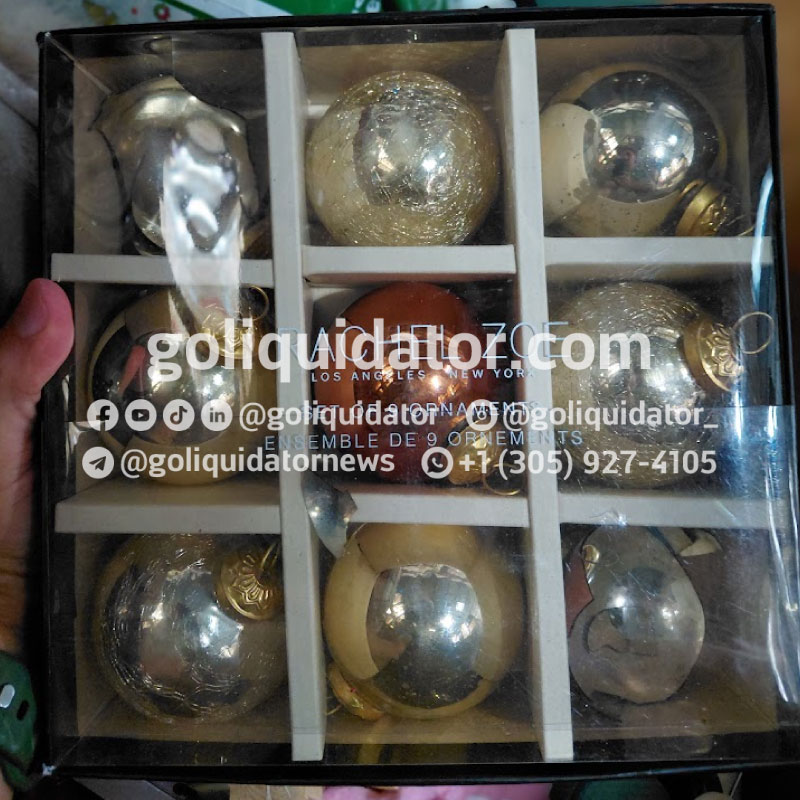 Artículos navideños por pallets o camión