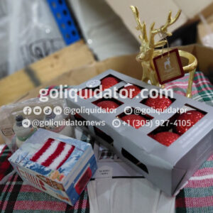 Artículos navideños por pallets o camión