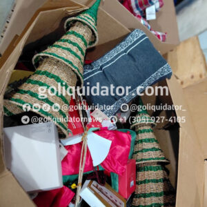 Artículos navideños por pallets o camión