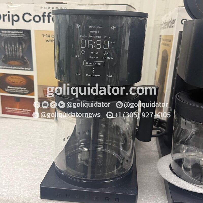 Lote de cafeteras Chefman