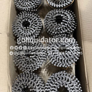 Lote de clavos de acero inoxidable