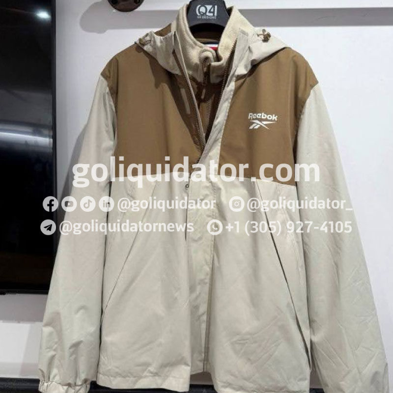 Lotes de jackets Reebok para hombres