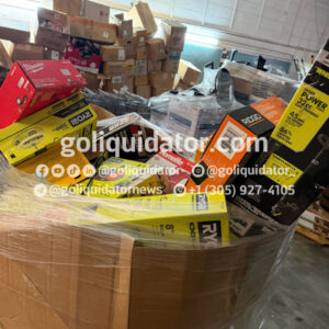 Herramientas y artículos de ferretería de The Home Depot por pallet