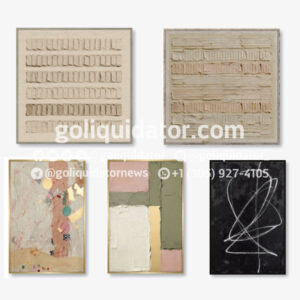 Lote de artículos de decoración para pared