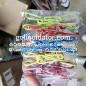 Lote de clips de acero Kikkerland