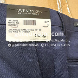 Ropa masculina por camión