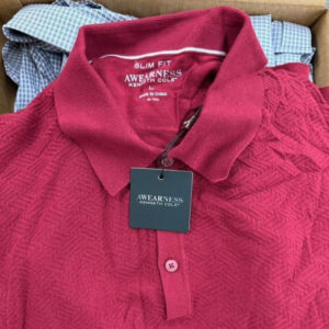 Ropa masculina por camión