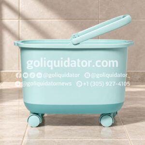 Lotes de baldes plásticos ergonómicos