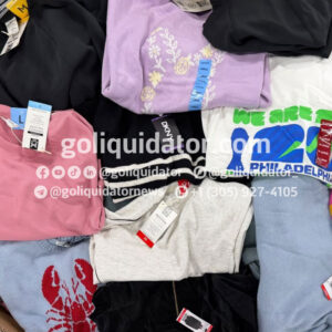 Camión de ropa mixta proveniente de Sam's Club